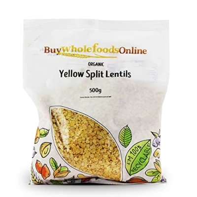 Image of Organic Yellow Split Lentils 500g (BWFO)