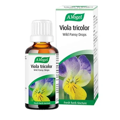 Image of A.Vogel Viola Tricolor Wild PansyHerbal Food SupplementExtract of organically Grown and Freshly harvested TricolorSuitable for Vegans50ml