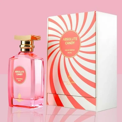 Image of Absolute Candy 100ml Eau De Parfum Perfume for Women Fragrance with Notes of Sweet Caramel Yum Marshmallow Vanilla Sugar