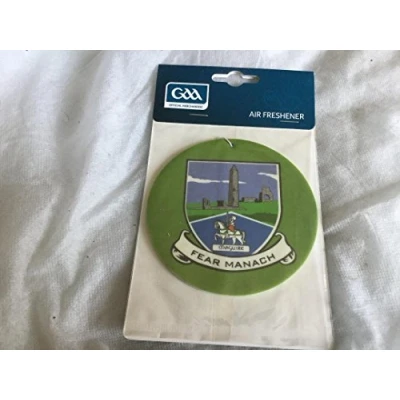 Image of FERMANAGH Official GAA IRELAND County round crest air freshener very rare limited stock