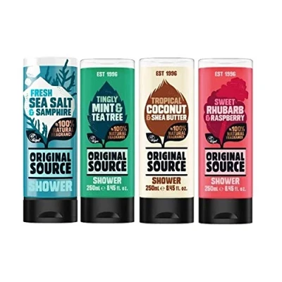 Image of Original Source Shower Gel (250ml Pack of 4, Mix)