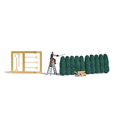 Image of Busch 7838 H0 Action Set Hedge Cutter