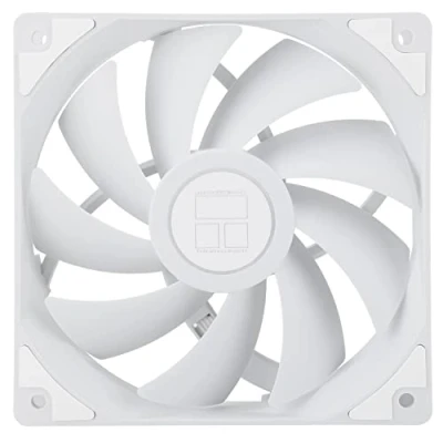 Image of Thermalright TL C12CW CPU Fan 120mm Case Cooler Fan, 4Pin PWM Silent Computer With S FDB Bearing Included, up to 1550RPM Cooling (White)