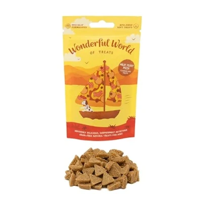 Image of Wonderful World of Treats for Dogs (12 x 50g, Pizza Multi Pack (4 each pizza))
