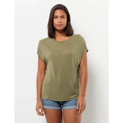 Image of Jack Wolfskin Women&#039;s Mola T W Shirt, Bay Leaf, XL