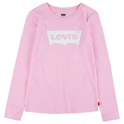 Image of Levi&#039;s Batwing TEE Long sleeved top for kids, Size: 12y, Roseate