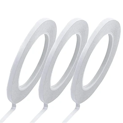 Image of YISUMEI Double Sided Tape Width: 1/4 Inch (6 mm) Length: 83 Yards (75 m) Adhesive Sticky Craft