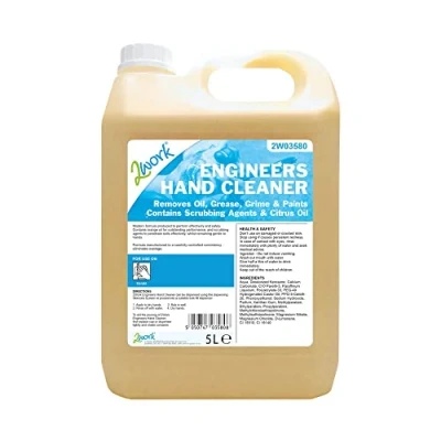Image of 2Work Engineers Hand Cleaner Orange Scent 5 Litre Bulk Bottle 2W03580