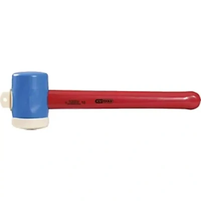 Image of KS Tools Plastic Hammer with Protective Insulation Head 55 mm Length 300