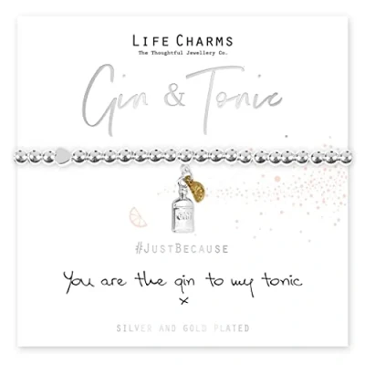 Image of Life Charms You Are The Gin To My Tonic bracelet