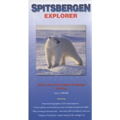 Image of Spitsbergen Explorer: Visitor&#039;s Map of the Svalbard Archipelago (Norway) (Ocean Explorer Maps)