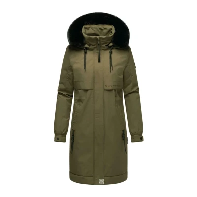 Image of Navahoo Kaltwetterretter Parka, Women&#039;s, Size: XS, Olive forest