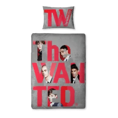Image of Character World 135 x 200 cmThe Wanted Forever Single Panel Duvet Set