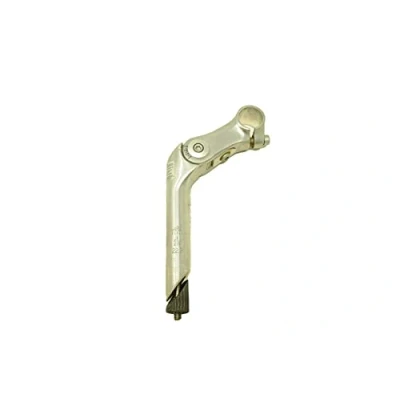 Image of Upright Bike Riding Position With Adjustable Alloy 22.2mm 1 Quill Handlebar Stem, 10 50 Degree MTB Hybrid