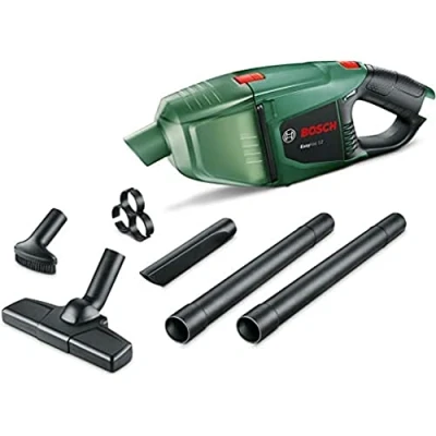 Image of Bosch Home And Garden 06033D0000 Easyvac 12 Cordless Handheld Vacuum Cleaner, Without Battery Charger, Green, 143 x 415 236 cm