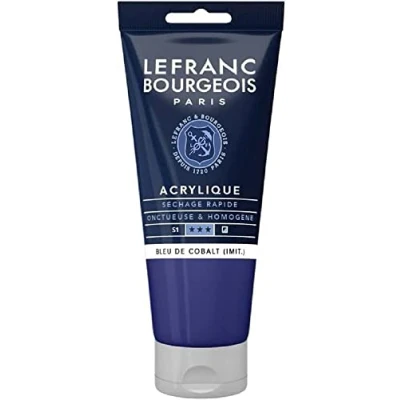 Image of Lefranc Bourgeois Artist, Acrylic Paint, Cobalt Blue Colour, 1 stück (1er Pack)