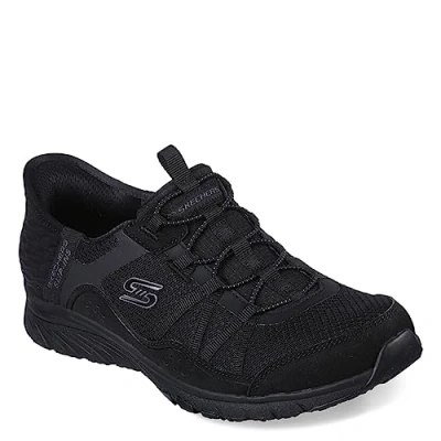Image of Skechers Women&#039;s Gratis Sport AWE Inspiring Sneaker, Black, 3 UK