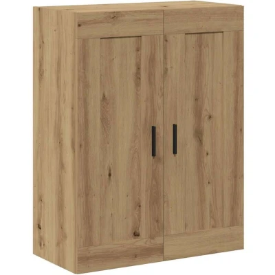 Image of vidaXL Wall Mounted Cabinet Artisian Oak 69.5x34x90 cm Engineered Wood