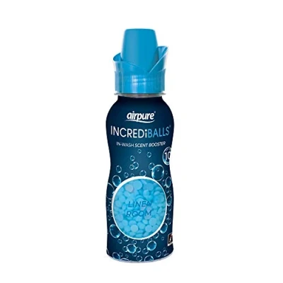 Image of INCREDiBALLS in Wash Scent Booster by Airpure, Enough for 10 Washes, Add to Laundry Long Lasting Fresh Household Fabrics, Keep Home &amp; Office Smelling Clean Linen Room Fragrance