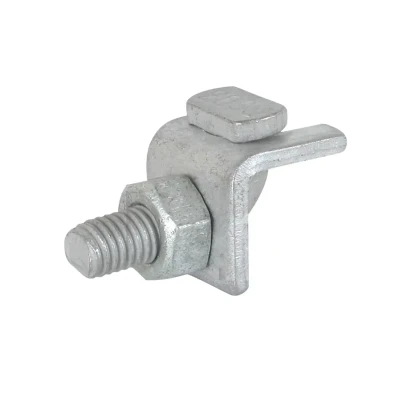 Image of Wire clip (Jount Clamp Angle) (curved, pack of 100, includes nut)