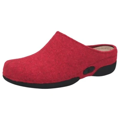 Image of Berkemann Lauren Slippers Womens Red Rot (Rot) Size: 7 (40 2/3 EU)