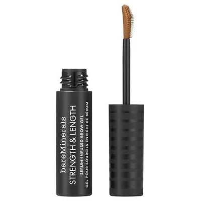 Image of bareMinerals Strength and Length Serum Infused Brow Gel Chestnut For Women 0.16 oz