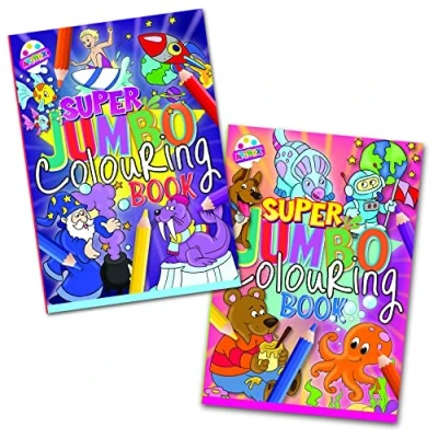 Image of THE ART BOXTallon Super Jumbo Colouring Book
