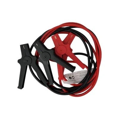Image of Sakura Heavy Duty Booster Cables Jump Start Leads SS3626 400 Amp 3 m Colour Coded Clamp For Cars Vehicles Up To 3.0L/3,000CC Flat Battery