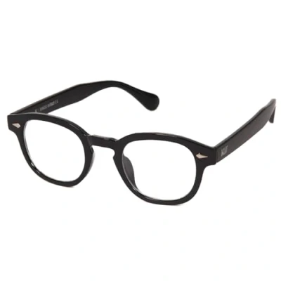 Image of Kiss DEPP eyeglasses, blue light filter ICONIC/Black, Clear Lenses