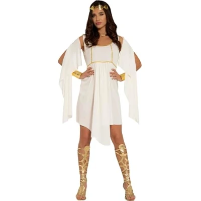 Image of FIESTAS GUIRCA Greek Woman Fancy Dress Costume Adult Women Size 10 12