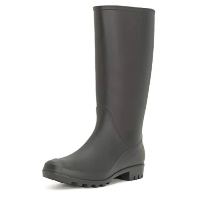 Image of Polar Boot Womens Original Tall Muck Winter Snow Waterproof Rain Wellingtons Boots Black UK7/EU40 BL0276