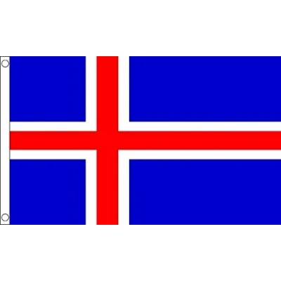 Image of Iceland Large Flag 8ft x 5ft