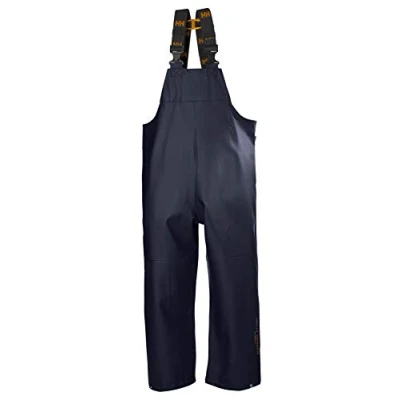 Image of Helly Hansen Workwear Men&#039;s Gale Waterproof Rain Bib Trousers, Navy, S
