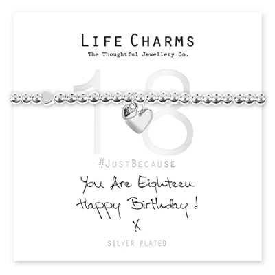 Image of Life Charms Women Jewellery 18Th Birthday Bracelet Wristband Ladies Gift