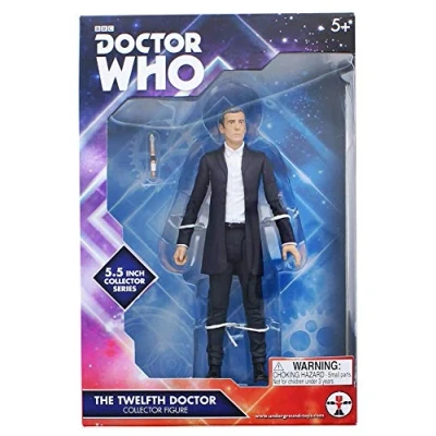 Image of Doctor Who 12th in White Shirt 5 inch Action Figure