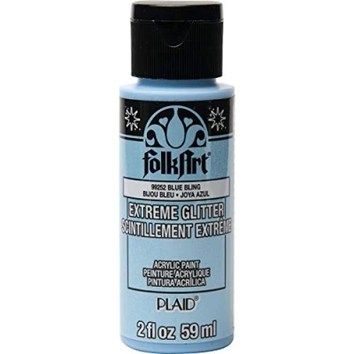 Image of Blue Bling FolkArt Extreme Glitter 2OZ
