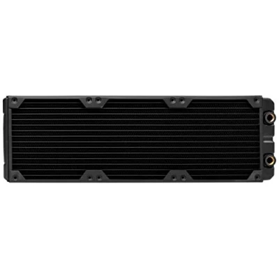 Image of Corsair Hydro X Series XR5 420mm Water Cooling Radiator Triple 140mm Fan Mounts, 30mm Thickness, 25 Micron Thin Fins, Premium Copper Construction, Easy installation Black