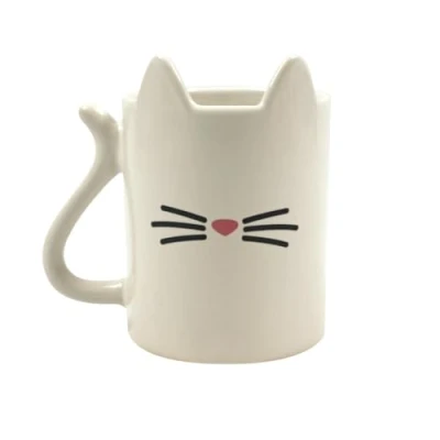 Image of Gift Republic Animal Cat Mug, Ceramic, Multi Colour