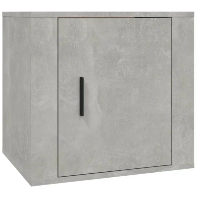 Image of vidaXL Bedside Cabinet Concrete Grey 50x39x47 cm