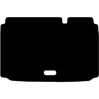 Image of Carsio Carpet Boot Liner Mat For Ford Eco Sport 2014+ Onwards Tailored Fit Floor Set Complete Accessory Black Custom Fitted All Weather, Anti Slip Backing &amp; Trim