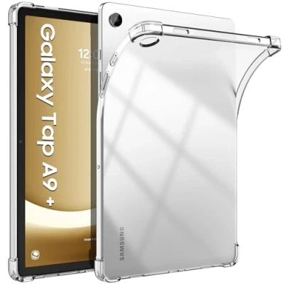 Image of TiMOVO Case for Samsung Galaxy Tab A9+/A9 Plus 5G 11 Inch 2023, Slim &amp; Lightweight TPU Transparent Back Protective Cover All New A9+ Tablet SM X210/X216/X218, Clear