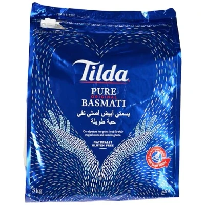Image of Tilda Pure Basmati Rice, 10 kg