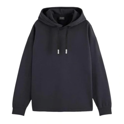 Image of Scotch &amp; Soda CORE 3 Crosses Hoodie Sweatshirt, Men&#039;s, Size: Medium, Black