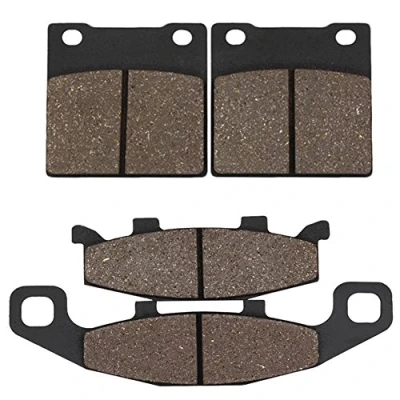 Image of Cyleto Front and Rear Brake Pads for GS500E GS 500 E 1988 1995 GSF 250 1992 1996 GSX Katana 1991 GSX250 F Across 1990 1998