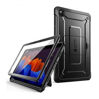Image of SUPCASE Unicorn Beetle Pro Series Case Designed for Galaxy Tab A7 10.4 Inch 2020 Release, with Built in Screen Protector Full Body Rugged Heavy Duty (Black)