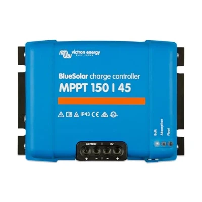 Image of Victron Energy BlueSolar MPPT Solar Charge Controller for Panels 150V 45 amp 12/24/36/48 Volt