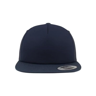 Image of Flexfit Foam Trucker Cap, Navy, one Size