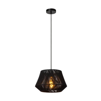 Image of Lucide JESSICA Pendant light 1xE27 Black