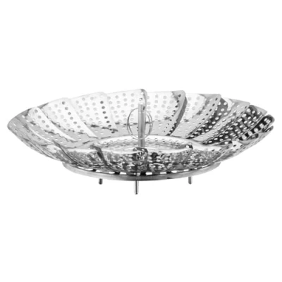 Image of Judge Adjustable Stainless Steel Basket Steamer