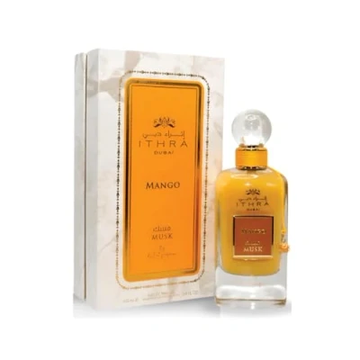 Image of Ithra Dubai Mango Perfume Women Eau De Parfum for 100ml Mango, Orange and Musky Fragrance Spray Made in by Sapphire’s choice